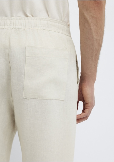 Mavi - Bej Keten Pantolon 0010577-70134