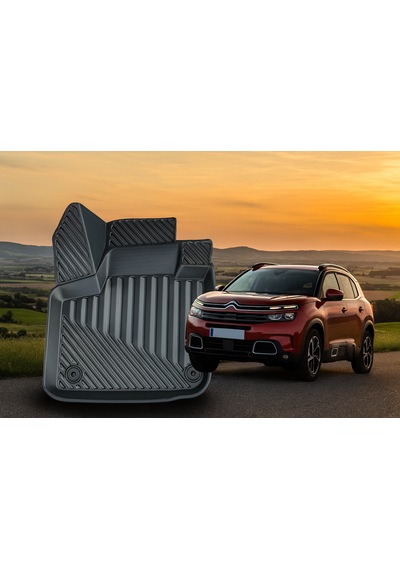 Citroen C5 Aircross 2017-2022 Uyumlu 3d Oto Paspas Premium
