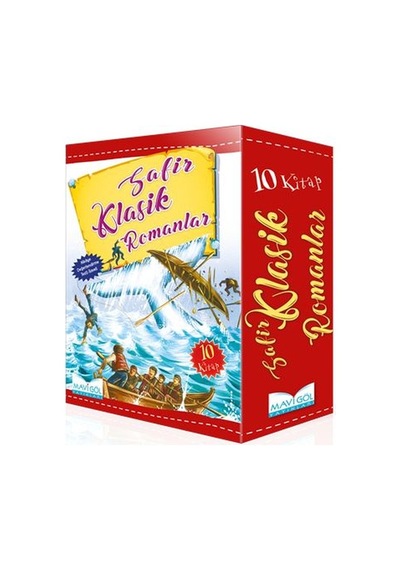 Safir Klasik Romanlar Seti-10 Kitap Takım- Mavi Göl Yayınları
