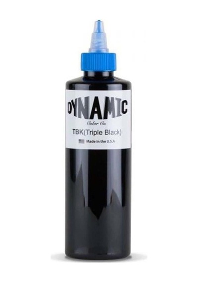 Dynamic Triple Black - Siyah Tattoo Dövme Boyası - 8 Oz/240ml.