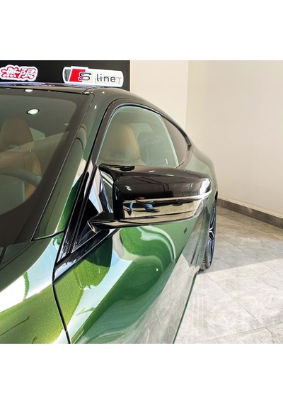 Sts Oto Aksesuar Bmw G20 3 Serisi Batman Yarasa Piano Black Abs Plastik Ayna Kapağı