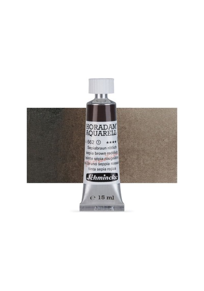 Schmincke : Horadam Aquarell Artist Sulu Boya : 15 Ml Tüp : Seri 1 662 Sepia Brotone