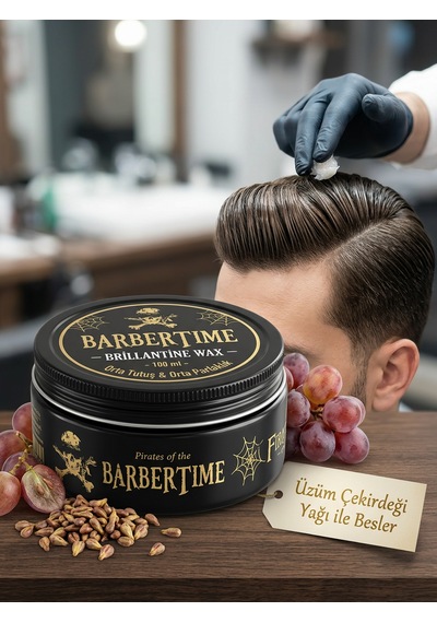 Barbertime Saç Şekillendirici Brıllantıne Wax 100 Ml