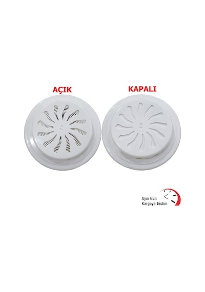 Ayarlanabilir Doğalgaz Cam Menfezi Kapaklı Menfez Aç/Kapa (532545883)