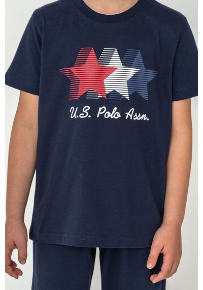 U.S. Polo Assn. U.s. Polo Assn. Erkek Çocuk Lacivert Pijama Takım Us2441-c-v1