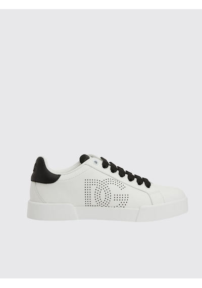 Dolce & Gabbana - White Portofino Sneakers Beyaz