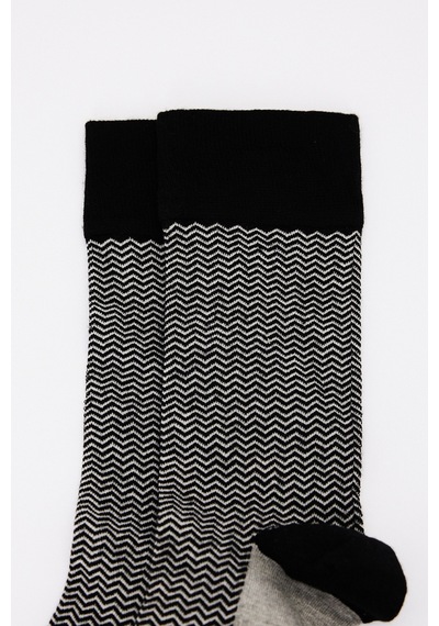 AC&Co / Altınyıldız Classics Erkek Grı-sıyah Desenli Bambu Tekli Çorap Grı-sıyah AC&Co / Altınyıldız Classics Erkek Grı-sıyah Desenli Bambu Tekli Çorap Grı-sıyah