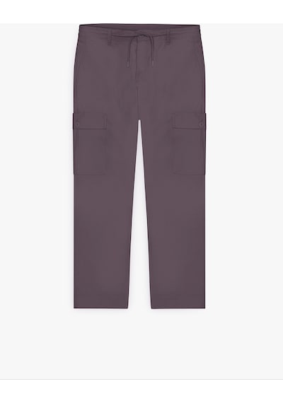 AC&Co / Altınyıldız Classics Erkek Antrasıt Comfort Fit Rahat Kesim Pamuklu Esnek Yan Cepli Kargo Pantolon - Antrasit