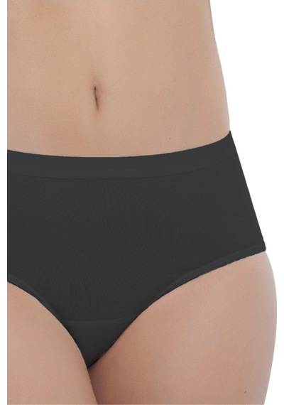 The Don Organic Blended Bayan High Rise Brief - Kalın Kenarlı Si