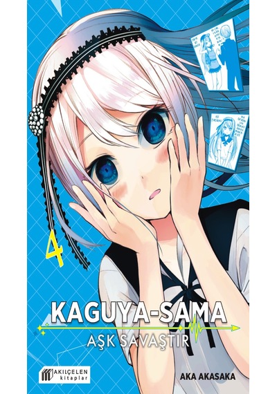 Kaguya-sama 1-2-3-4-5 Manga Seti 5 Kitap / Anime-manga Sticker Ve Kartpostal