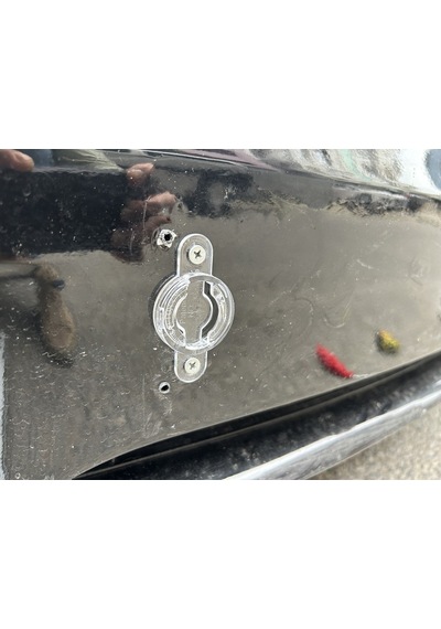 Hayalet Plakalık Şeffaf Çerçevesiz Oto Plakalık Araç Plakalık Kolay Montaj