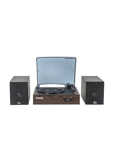 Fomix Fm200 Turntable Bluetooth Hoparlörlü Ahşap Pikap Çalar
