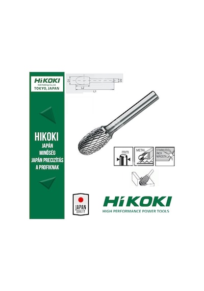 Hitachi 6mm Kalıpçı Freze E9.6x16\60 780755