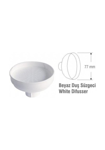 Plastik Duş Başlığı - Süzgeci Diğer
