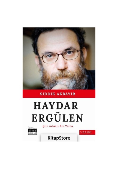 Haydar Ergülen - Şiir Adımlı Bir Yolcu - Sıddık Akbayır - Siyah Beyaz