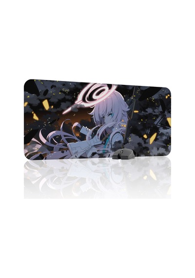 Blue Archive Kaymaz Dikişli Kauçuk Oyuncu Mousepad V3 - 90x40 Xxl Gaming Mouse Pad Fare Altlığı