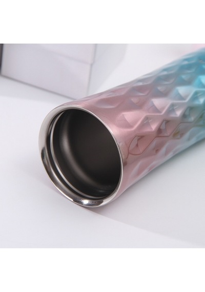 Komple 304 L Çelik Degrade 6 Oz 500 ML Kahve Termos Mug Cin228Ml