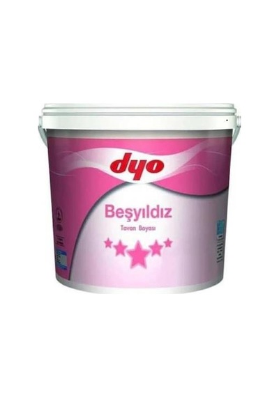 Dyo Beşyıldız Tavan Boyası 3.5 Kg Beyaz Diğer