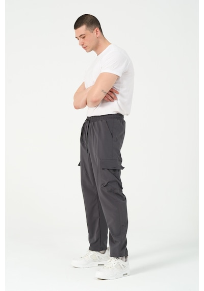 Stilkombin Paraşüt Kumaş Paça Lastikli Kargo/jogger Alt Bl 2087-70086 001