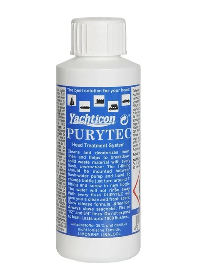 Yachticon - Purytec Yedek Kartuş 100 Ml : Her Sifonda Otomatik Temizlik Ve Kusursuz Ferahlık