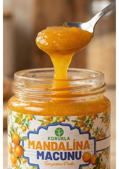 Mandalina Macunu Zencefil, Zerdeçal, Havlıcan, Nane, Kekik, Okaliptus Yağı İçeren Macun 240 Gr