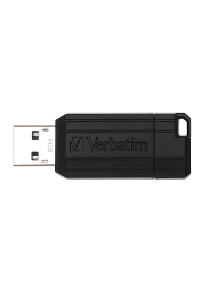 Verbatim Pinstripe 49065 64 GB 2.0 USB Drive Bellek