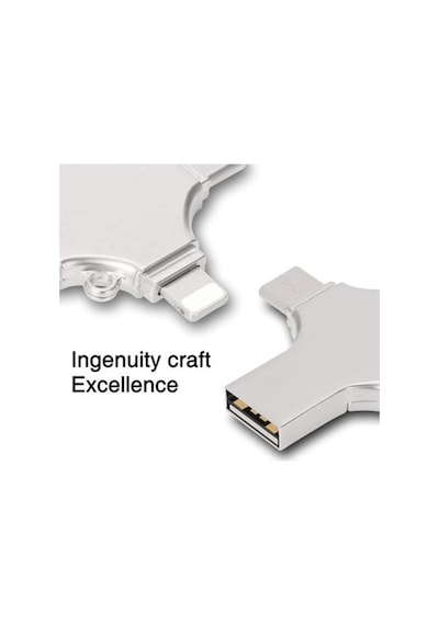 Otg 4in1 Cep Telefonu Çok Fonksiyonlu Usb Flash Bellek 64 Gb Type-c, Micro Sd Ve Kart Okuyucu Diğer