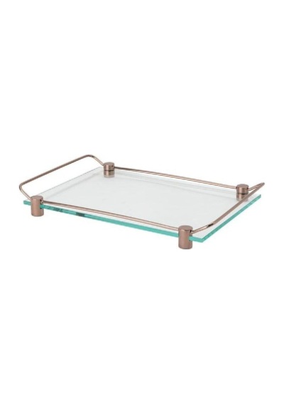 Banyo Tepsisi Cam/rose Renk 36x209x313 Mm Genel