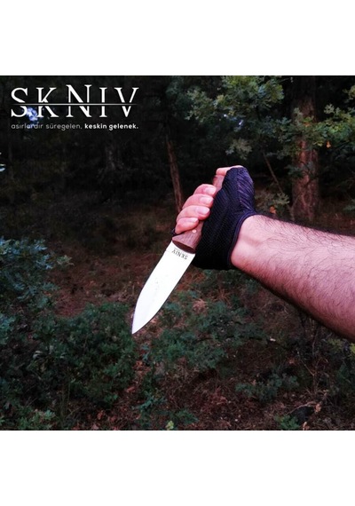Sk101 Bushcraft Av Kamp Doğa Bıçağı - Yatağan El Yapımı Kahverengi