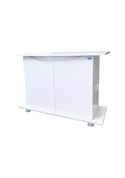 Kanki Pet 100 Cm Mdf Kp1004010by Flex Beyaz Kapaklı Akvaryum Sehpası 100x40x69 Cm