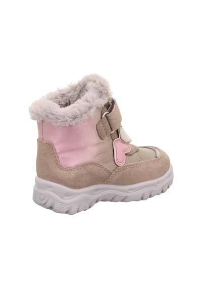 Nubebe Superfit Husky+ Goretex Kız Bebek Kar Botu Bej Bej