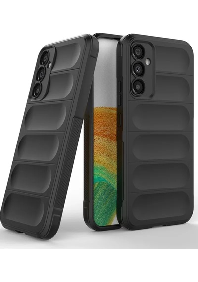 Newface Samsung Galaxy A25 5g Kılıf Optimum Silikon - Siyah