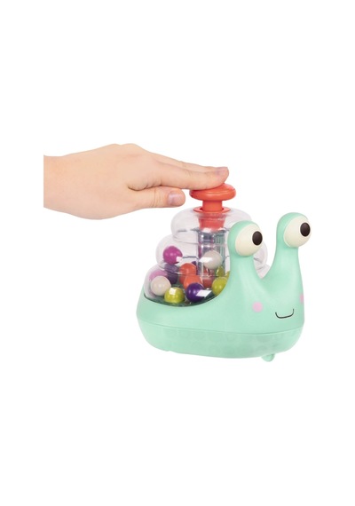 B. Bx1561z Bebek - Işıklı Top Popper - Parlayan Salyangoz Küçük Çocuklar - Gelişimsel Faydalar - Etkileşimli Oy