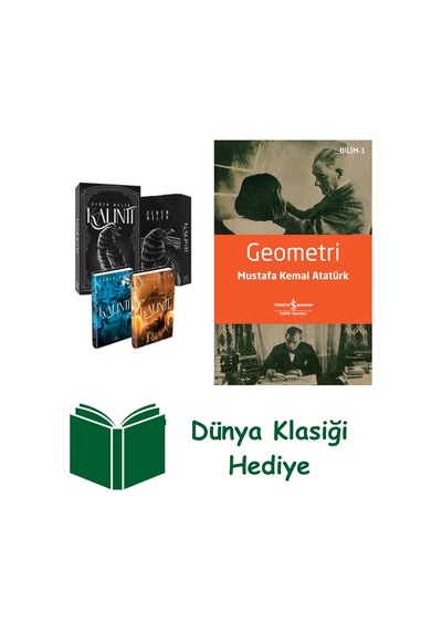 Kalıntı Serisi Seti - 2 Kitap Takım Ciltli + Geometri + Dünya Klasiği Hediye