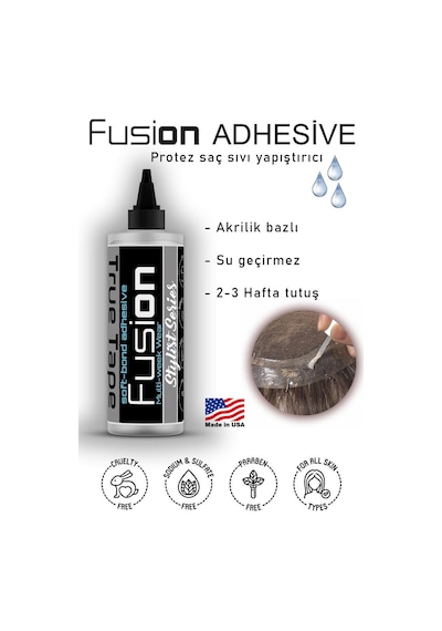True Tape Fusion Protez Saç Likit Yapıştırıcı 8.5 Fl Oz 250ml