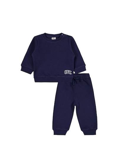 Civil Baby Cvl Nakışlı 6-18 Ay Takım - Lacivert