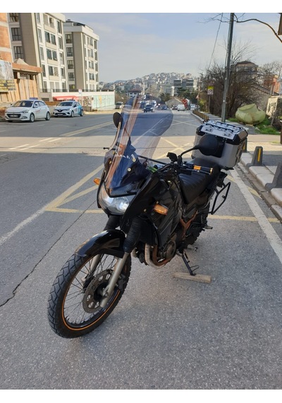 Motocam Kawasaki Kle 500 Ön Cam 2005-2008 Model 58cm Füme Renkli 4mm Uzun