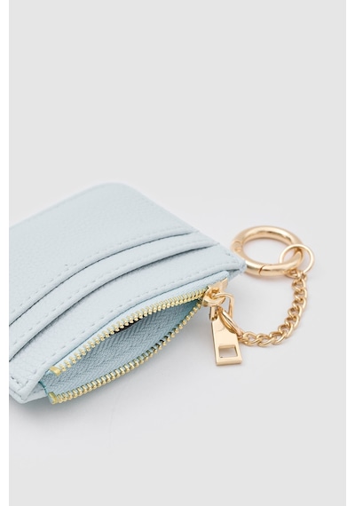 Shule Bags Nook Fermuarlı Charm Kartlık Bebe Mavi