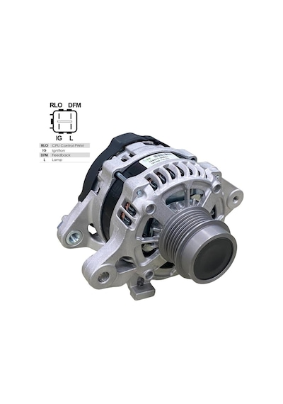 12v Alternatör Dinamo 100 A Soketli 4 Fişli Rlo-dfm-ıg-l Toyota Aurıs/avensıs/corolla/rav4 Iıı