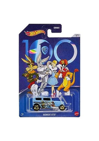 Hot Wheels Warnes Bros 100. Yıl Temalı Arabalar Hmv73 - Midnight Otto