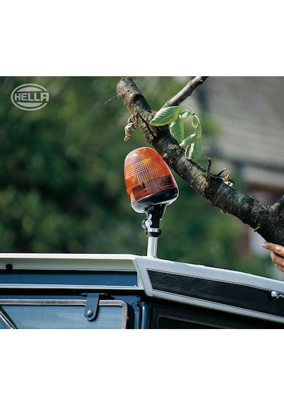 Halojen-döner Ikaz Lambası - 12v - Amber - Boru Rakoru - Miktar: 1 Beacon 2rl 006 846-001