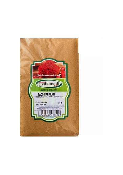 Mahmut Gedemenli Taco Baharatı 1 KG