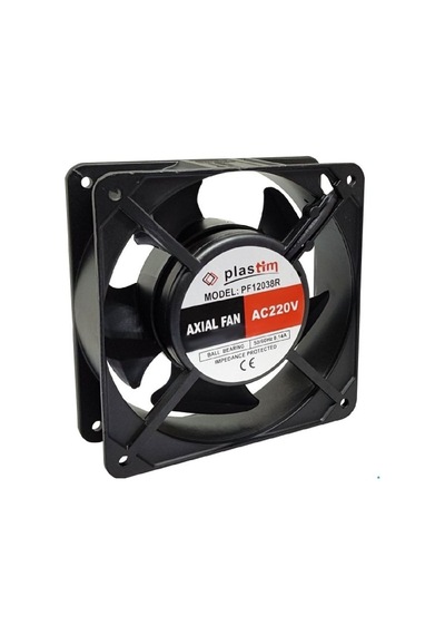 Plastim Pf8038b ,80x38mm 220vac 44-cfm 2-kablo Fan