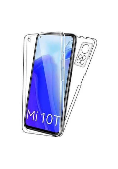 Microcase Xiaomi Mi 10T Pro 360 Ön Arka Full Cover Seffaf Kilif 542240120