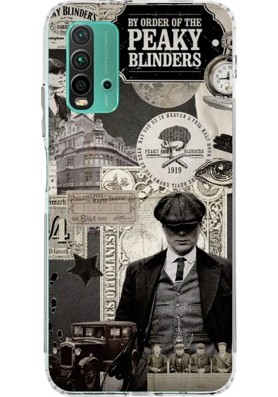 Redmi 9t - Poco M3 Uyumlu Peaky Blinders Baskılı Silikon Kılıf Renkli