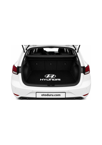 Oem Hyundai Logolu Premium Bagaj Halısı Siyah
