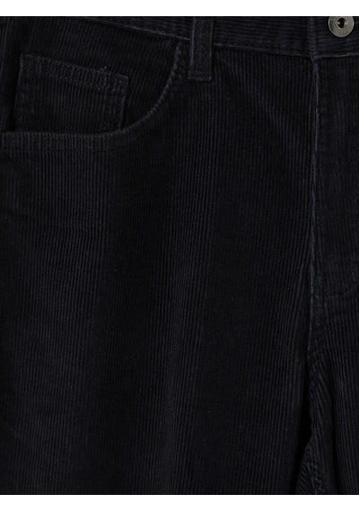 Lcwaıkıkı Classic Lacivert Regular Fit Kadife Erkek Chino Pantolon