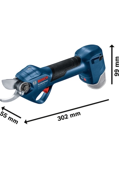 Bosch Professionel GGP 12V-25 2x3AH Çift Akülü Budama Makası + Bosch Bez Takım Alet Çantası - 06008D8100