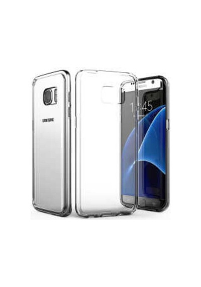 Galaxy S7 Edge Kılıf Zore Süper Silikon Renksiz