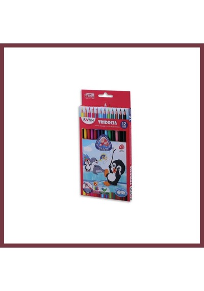 Storeşahin 12 Renk Tridocia Tam Boy Kuru Boya Kalemi 1 Adet Shn0720 Çok Renkli